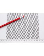 203 - Small, Expanded Metal, Raised, Steel Mesh