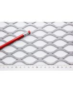 2074F - Large, Expanded Metal, Flattened, Steel Mesh