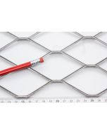 4097 - Large, Expanded Metal, Raised, Steel Mesh